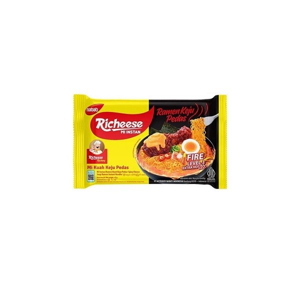 

RICHEESE MI KUAH RAMEN KEJU PEDAS 67G
