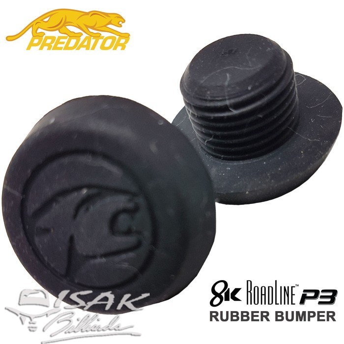 Predator Rubber Bumper - Karet Bawah - Billiard Cue Stick Biliar ISAK