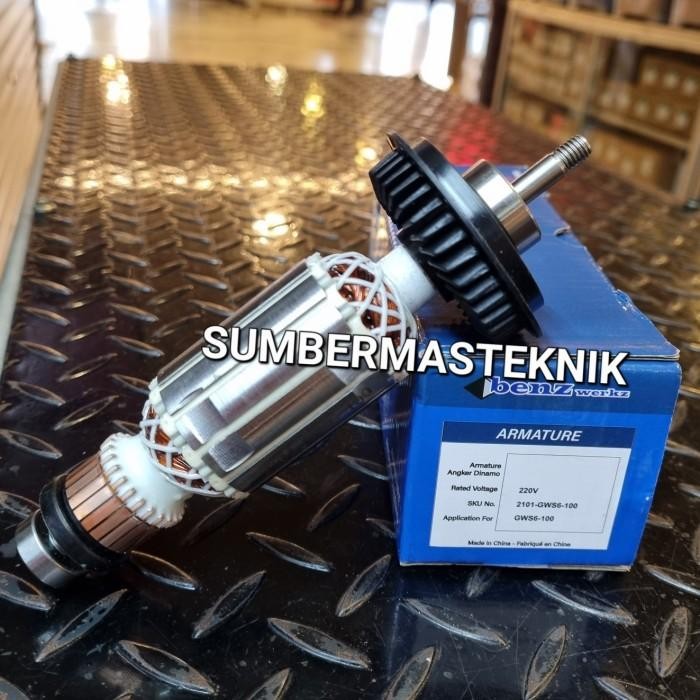 ARMATURE BOSCH GWS060 GWS 0-60 ANGKER GERINDA BOSCH GWS 060 BENZ
