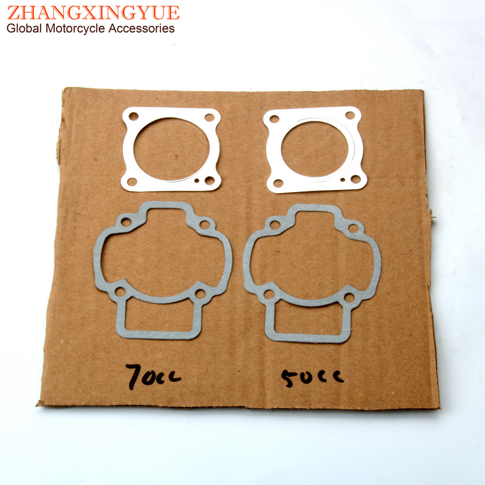 Scooter 50Cc 70Cc Cylinder Gasket Set For Gilera Easy Moving Ice Stalker Naked Storm Typhoon Xr 50