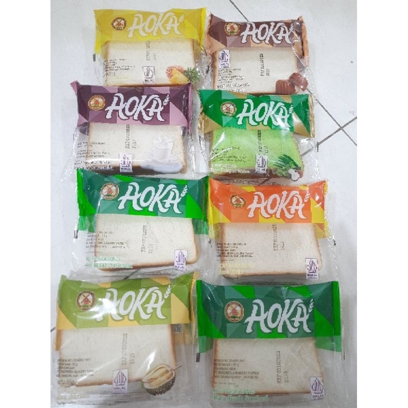 

Roti Aoka Panggang 1Dus isi 60 Pcs Bisa MIX
