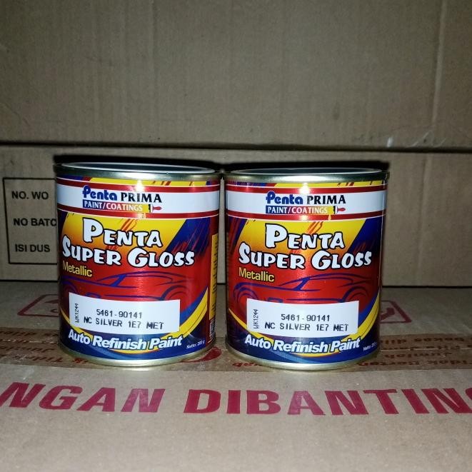 Cat Silver Avanza 1E7 Metalik Penta super Gloss 5461- 90141 Silver 1E7