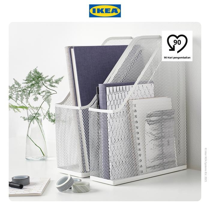 

IKEA DRNJNS Tempat Buku Majalah 32x26x10 cm Isi 2Pcs