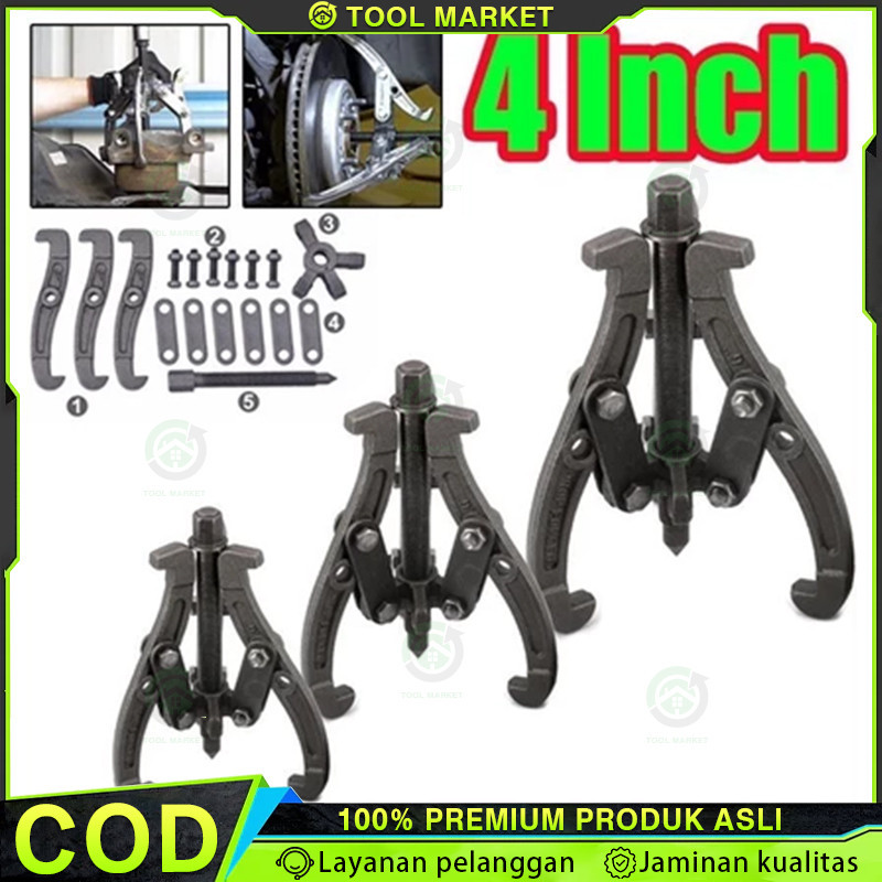 

Treker 3 Kaki/4"/4 Inci/4 Inch/100MM/ Treker Bearing 3 Kaki/Dapat Diganti Dengan Dua Cakar/Tiga