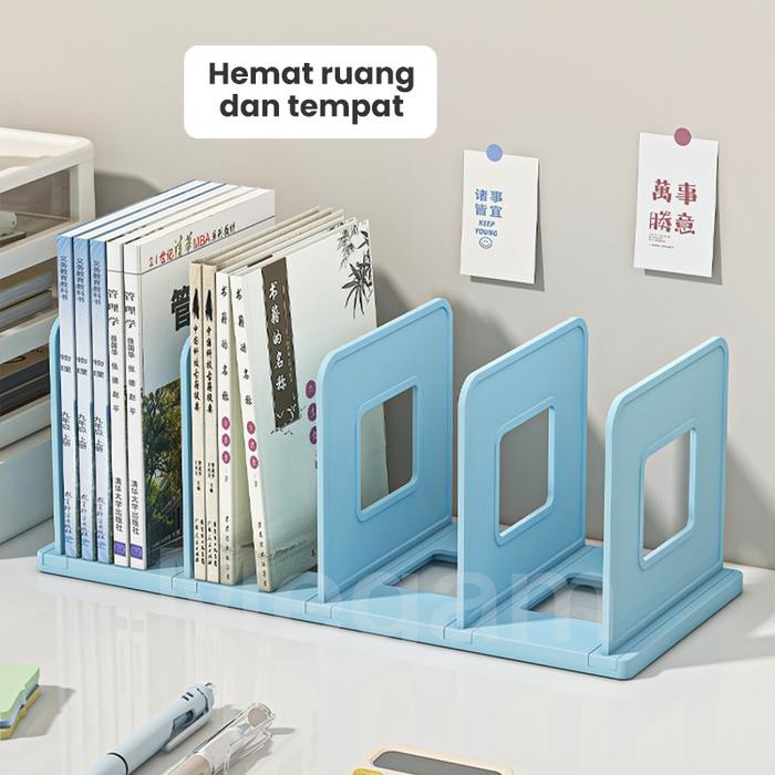 

MEGAM RAK BUKU SEKAT ORGANIZER RAK SEKAT PENYIMPANAN MEJA RAK BOX FILE HSB737