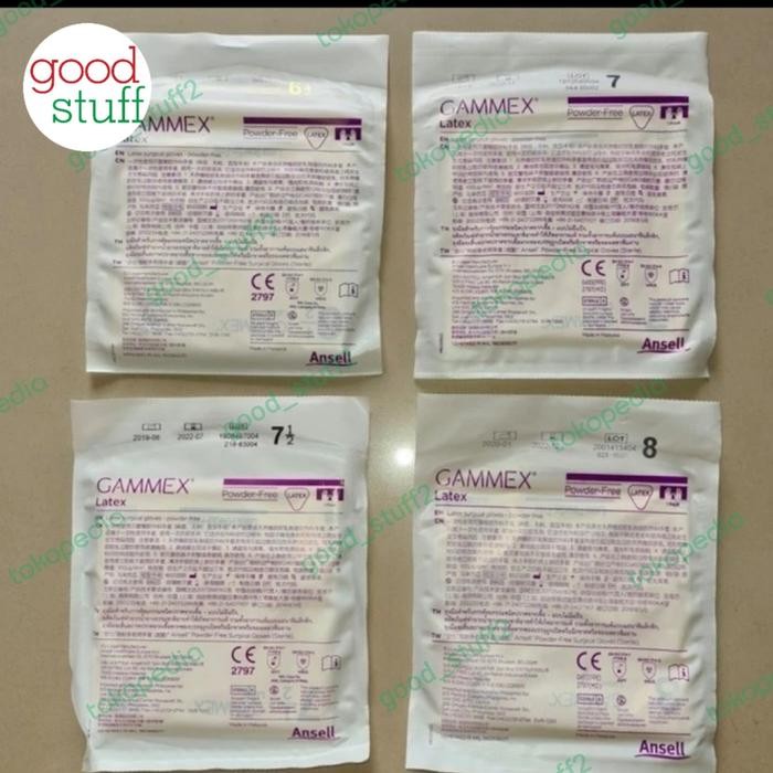 SARUNG TANGAN GAMMEX FREE POWDER NO. 7 / HANDSCOON GAMMEX NO. 7