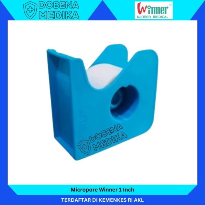 WINNER MICROPORE PLESTER ROLL PUTIH 1 INCH