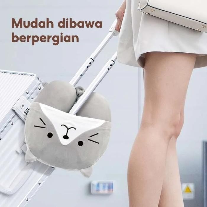 KKV - Alba Sol Hood Neck Pillow Bantal Leher