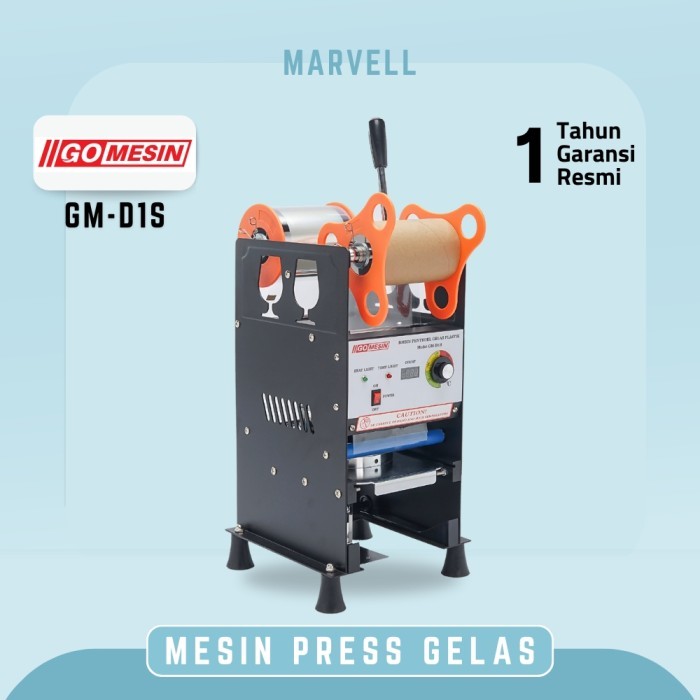 Cup Sealer Digital Counter Getra Et-D8Sm Mesin Press Gelas Plastik