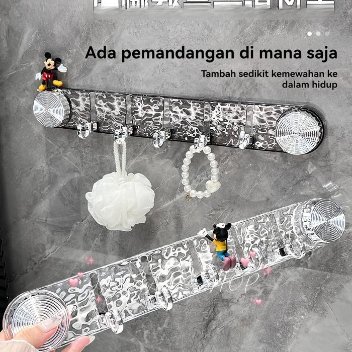 Kastok baju gantungan baju / hanger gantungan toilet serbaguna / gantungan handuk kamar mandi tempel