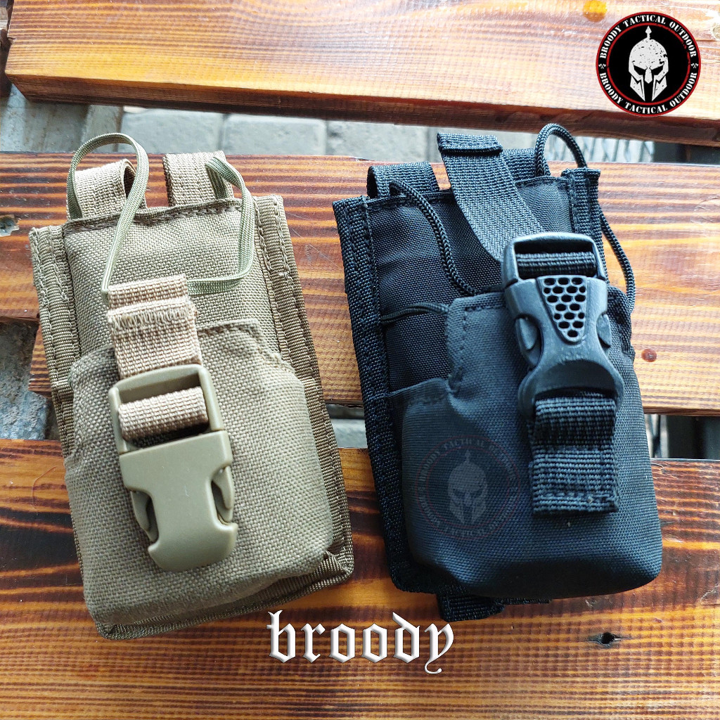 BROODY - Tempat HT Motorola Tactical Tas Walkie Talkie