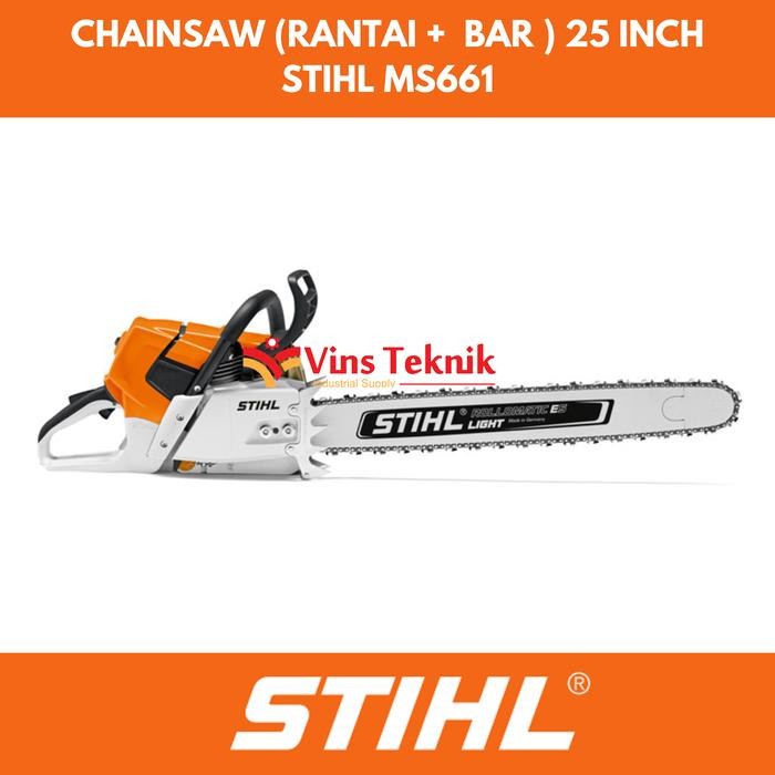 ___ Mesin Potong Kayu 2 tak STIHL MS 661 Gergaji Chain saw MS661