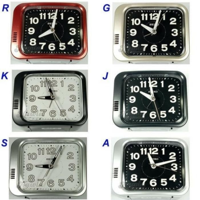 Qhk028 Jam Weker Seiko Original