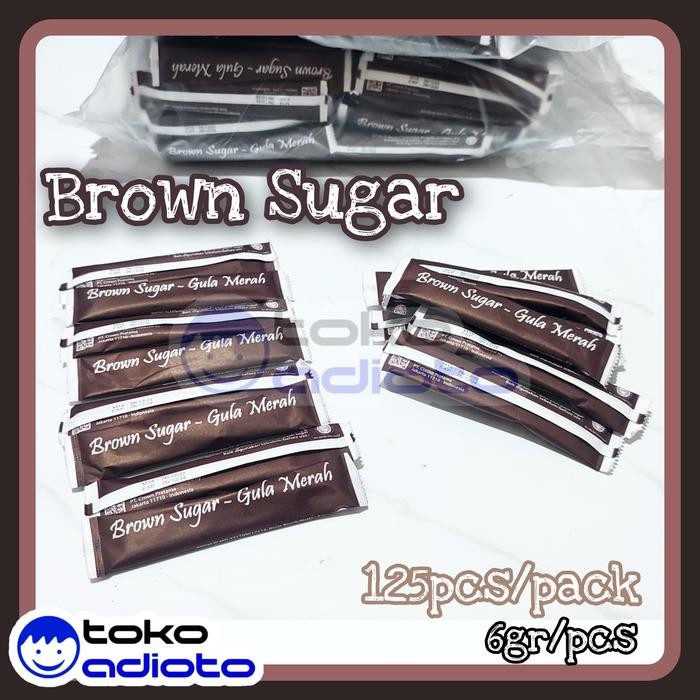 

MURAH!!! Gula Merah Sachet / Gula Jawa / Gula Aren - 6gr New