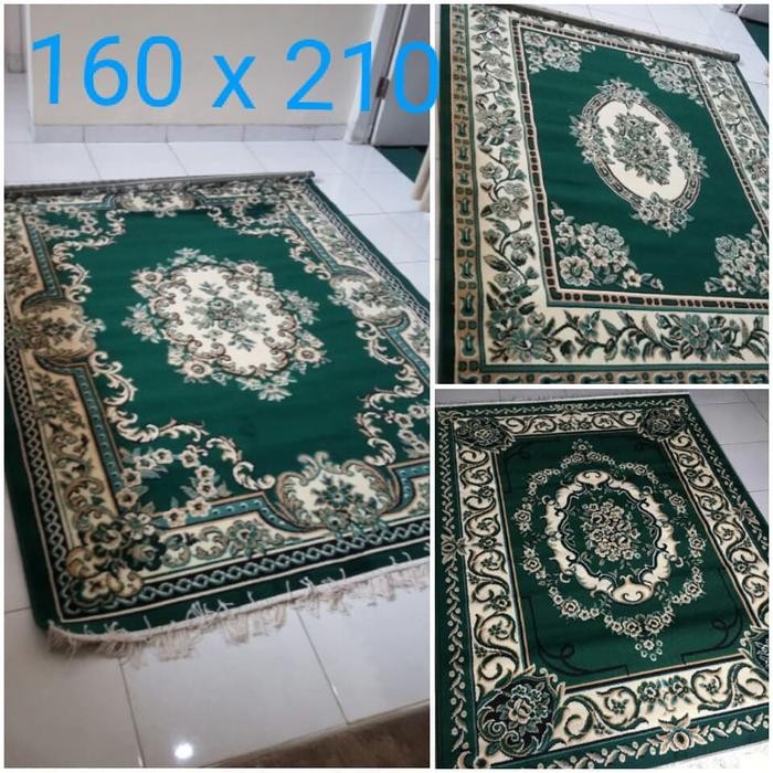 karpet lantai permadani almaya uk 160 x 210