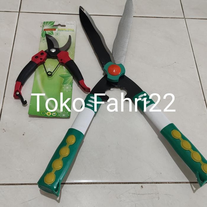Terlaris Paket Gunting Rumput Besar Dan Gunting Dahan Kecil