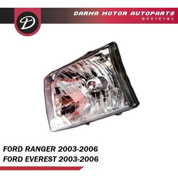 Headlamp Ranger 2003 - 2006 (Lampu Depan Ford Ranger) Kode 088