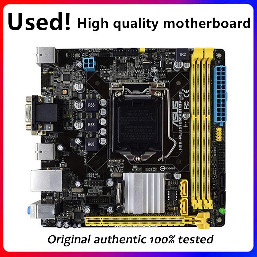 Used H81I-PLUS H81i For ASUS H81I-PLUS_DP/P30AD/DP_MB original motherboard Socket LGA 1150 DDR3 Desk