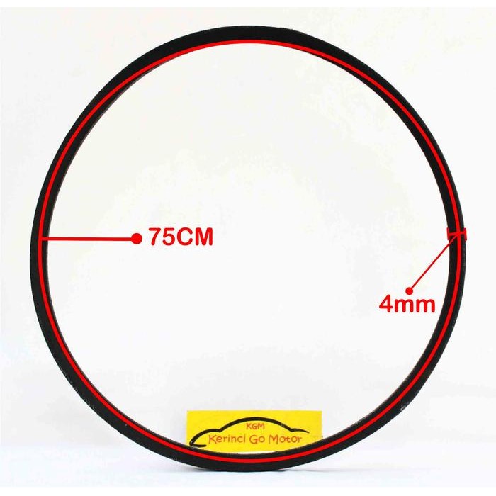 Bando Van Belt 4Pk 750 Rib Belt Tali Kipas 4Pk-750 Fan Belt Alur Kode 039