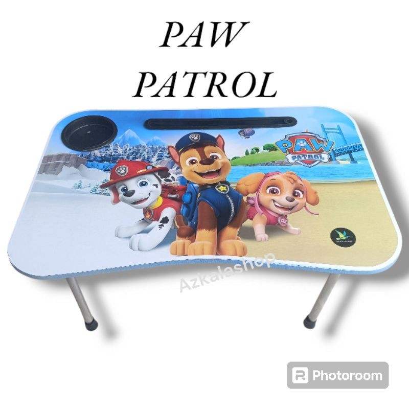 MEJA BELAJAR LIPAT KARAKTER / MEJA LEPTOP KARAKTER / MEJA LIPAT KAYU