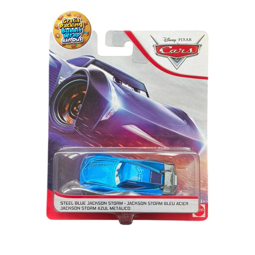Jackson Storm Steel Blue Disney Pixar Cars Mattel