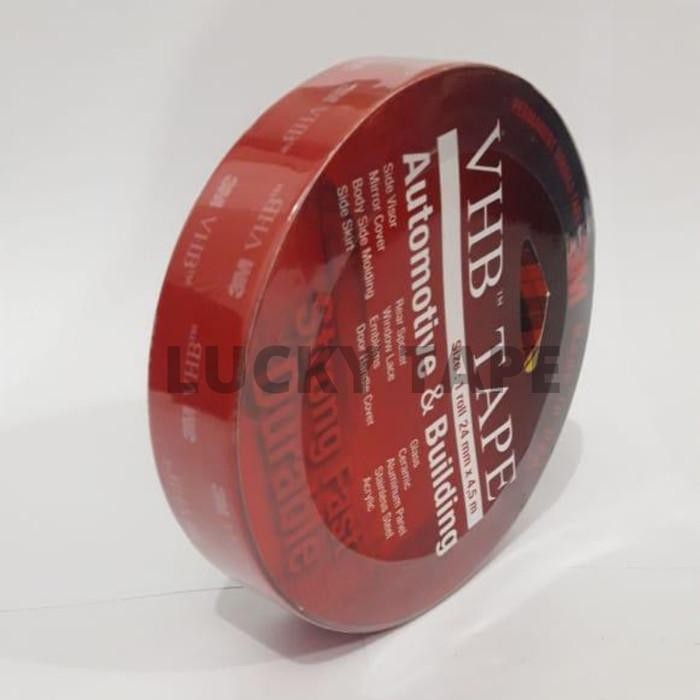 

Toso - 1 Box Double Tape 3M Vhb Automotive 4900 24Mm X 4.5M Merah Ori 1" Inch