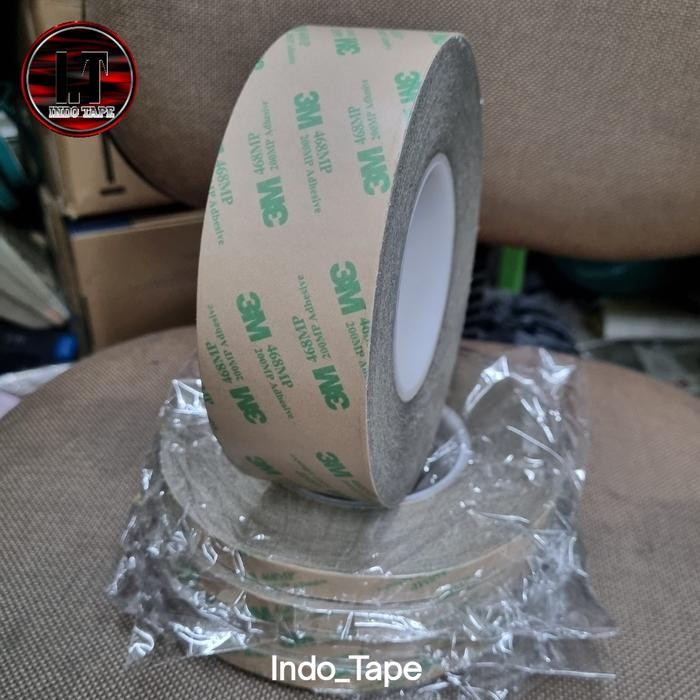 

Toso - Double Tape 3 M 468Mp Clear / Gel Transparan Tipis Original