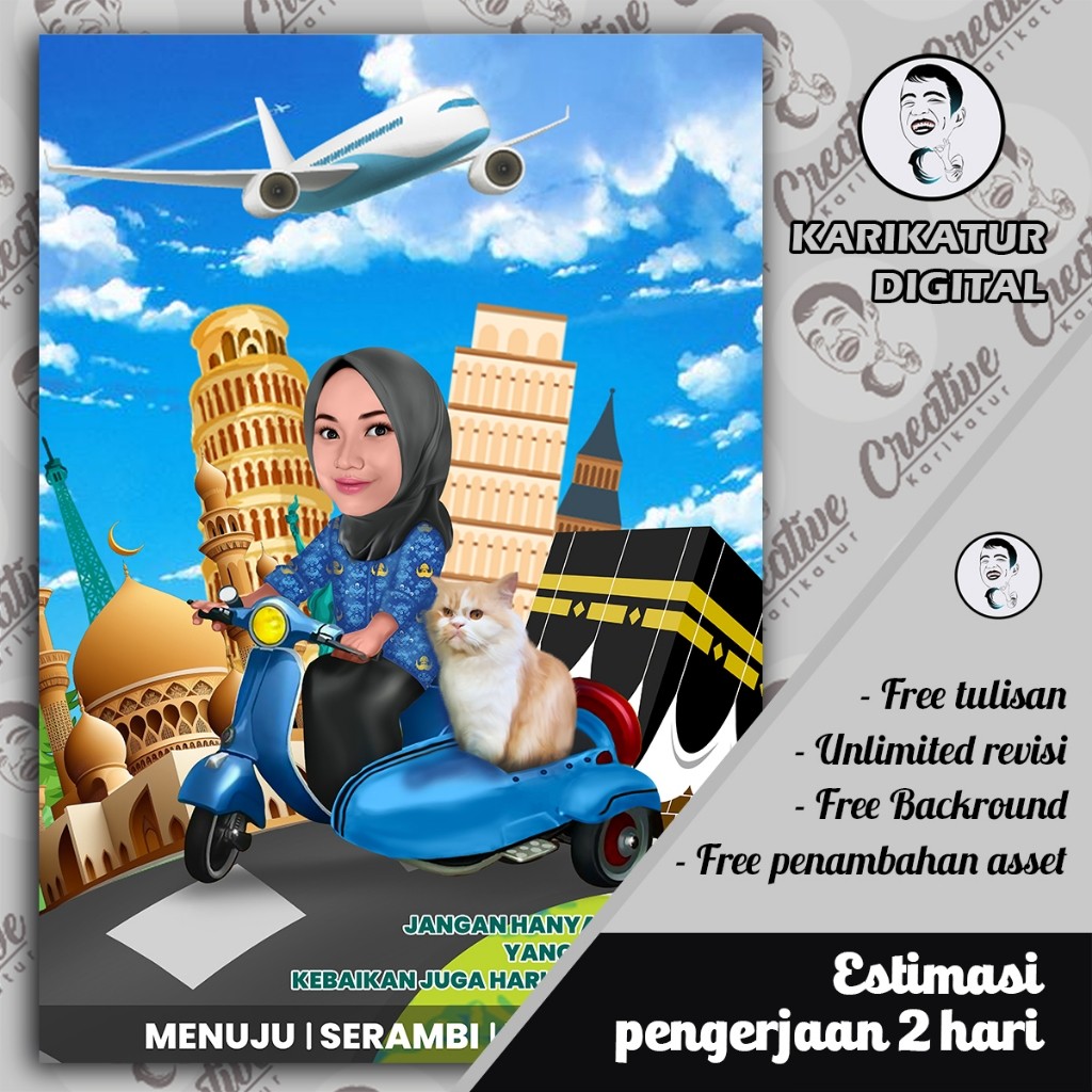 RB22 [SOFTFILE KARIKATUR] Karikatur Konsep Guru untuk kenang kenangan, bisa juga membuat konsep