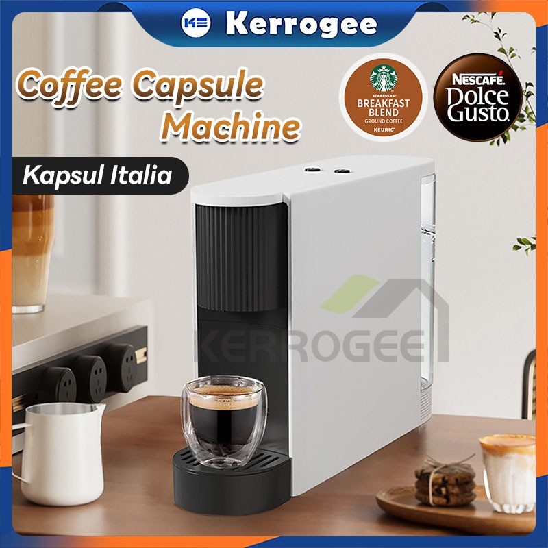 Coffee Capsule Machine - Mesin Kopi Kapsul Cocok Nescafe/Nespresso/Starbucks Coffee Maker Capsule