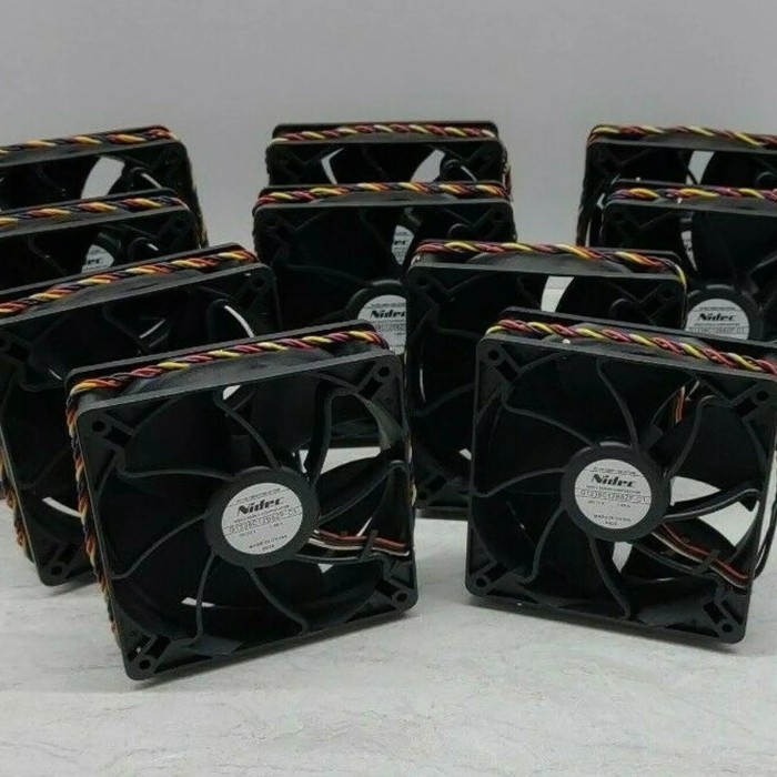 DC 12V 1.85A Antminer Fan Replacement For S7 T9 S9 L3+ L3++ D3 A3 T15