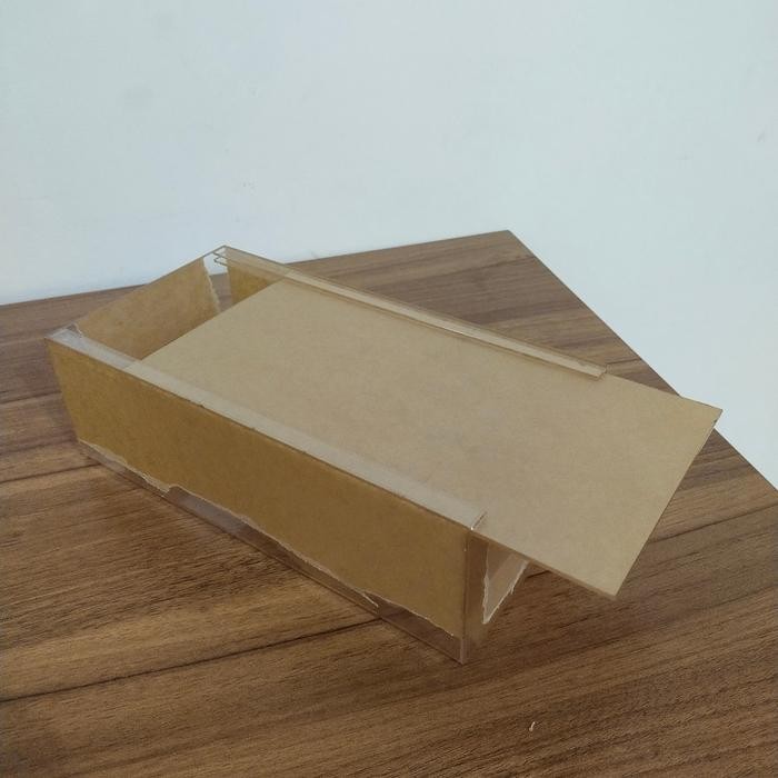 

akrilik box serbaguna tutup sliding uk custom
