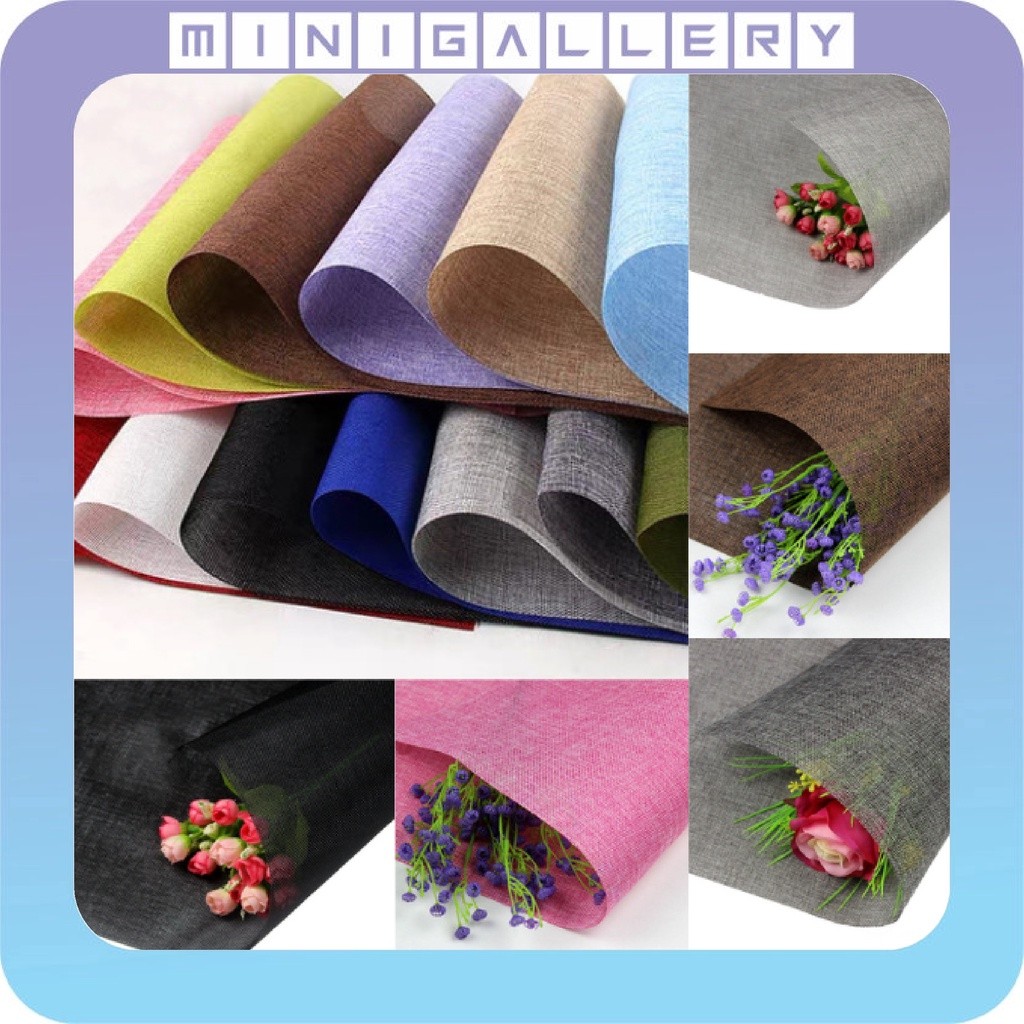 

Lsp Kain GONI JUTE Flower Wrapping KoreaKertas Buket Bunga KB6277