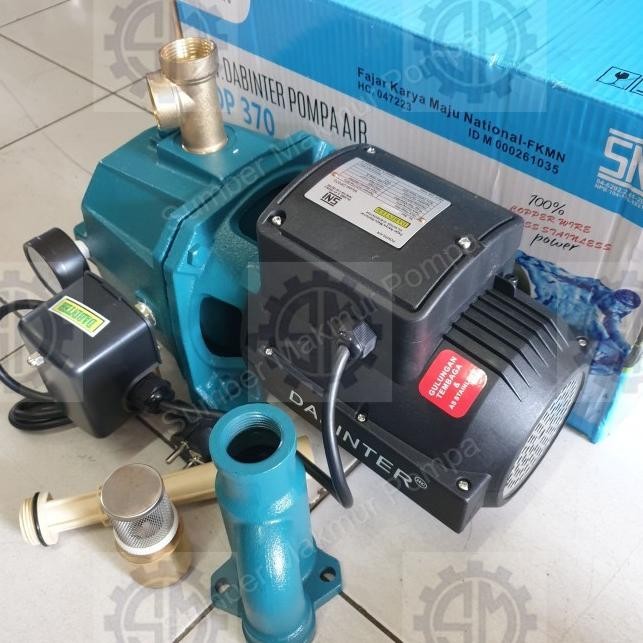 Banyak Dicari Pompa Air Otomatis 40 Meter Jet 370 Dabinter Jet Pump