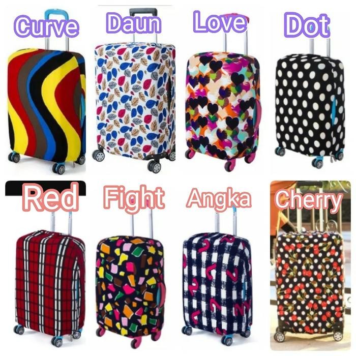 LYNX PENUTUP PELINDUNG KOPER MOTIF KEREN LUGGAGE COVER SIZE XL