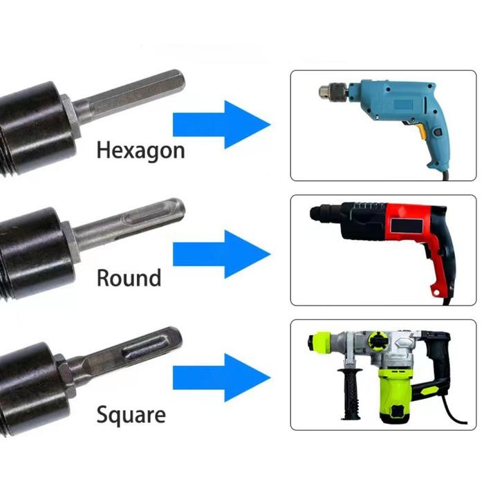 Wood Drill Bit Splitter Mata Bor Pagoda 4In1 Pembelah Kayu 42Mm