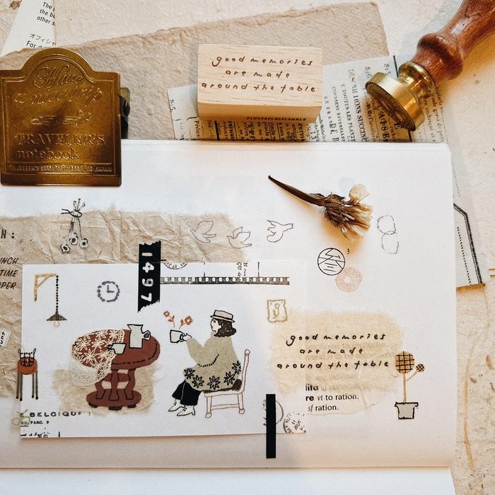 

Aman - Penspapersplanner Rubber Stamps