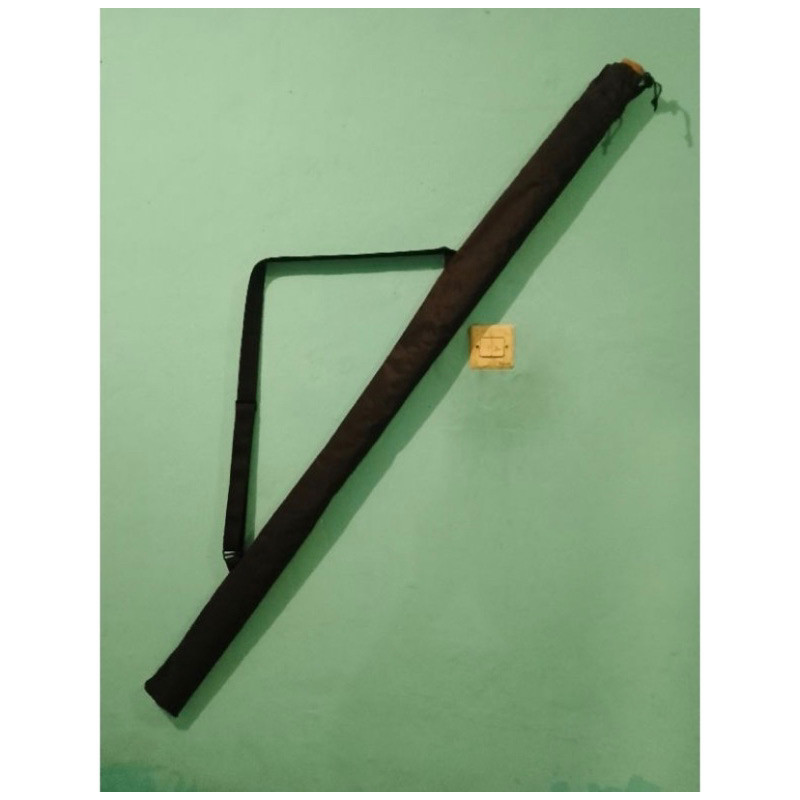 TREA Tas Joran Pancing Laut Panjang 140 cm Hitam Polos