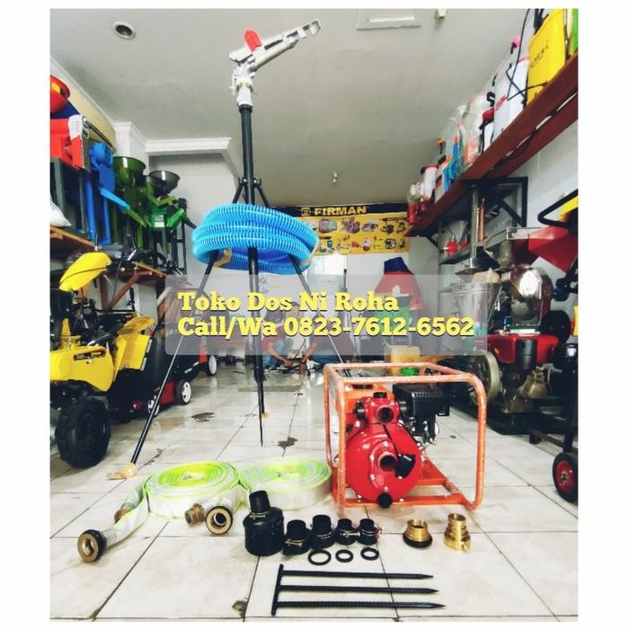 Terbagus Paket Sprinkler Big Gun Rain Vy40 Radius Tembak 35 - 40 Meter
