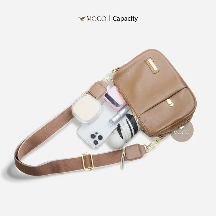 MOCO Fashion Sling Bag Wanita Tas Selempang Satchel Kantong 217