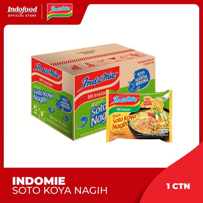 

Ready JT CTN - Indomie Rasa Soto Koya Nagih 76 Gr
