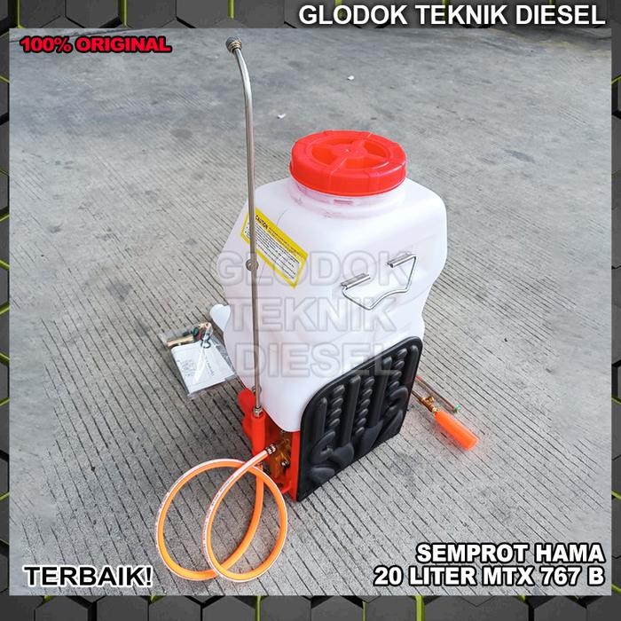 Mesin Sprayer Semprot Hama Gendong 20 Liter MTX-767B Knapsack Portable Sprayer 20 L MTX 767 B