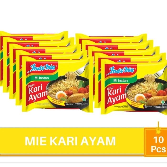 

Ready JT Indomie Kari Ayam 10pcs