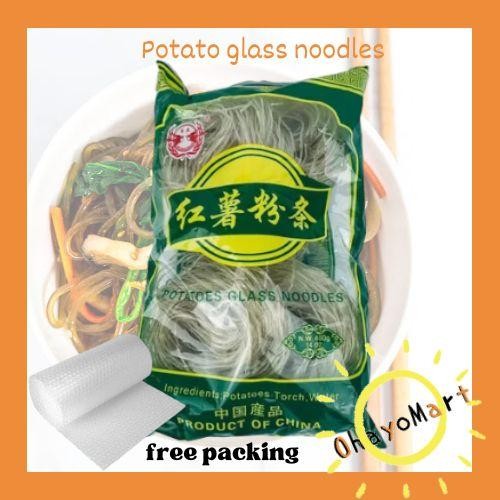

Ready JT potato Glass Noodles / Bihun Kentang "CUIYAN"/ green jade swallow 400g