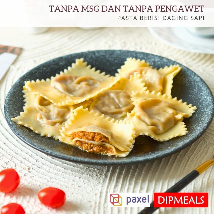 

Ready JT BEEF RAVIOLI DIPMEALS Healthy Frozen Food