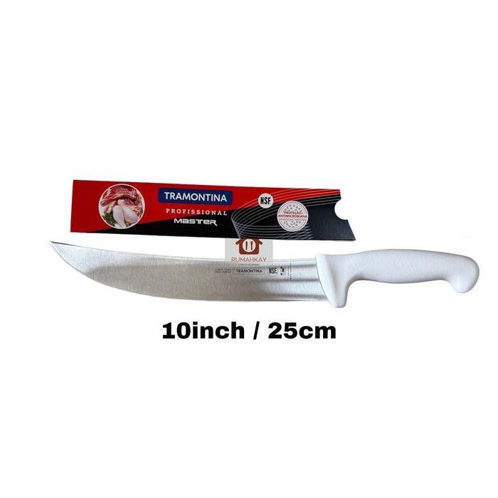 Tramontina Cimeter Butcher Knife / Pisau sembelih pengupas kulit ORIGINAL