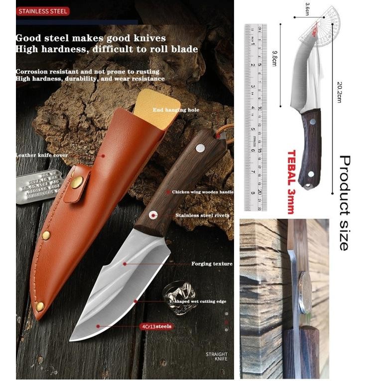 MAMORU PREMIUM / PISAU DAGING SUPER TAJAM SERBAGUNA