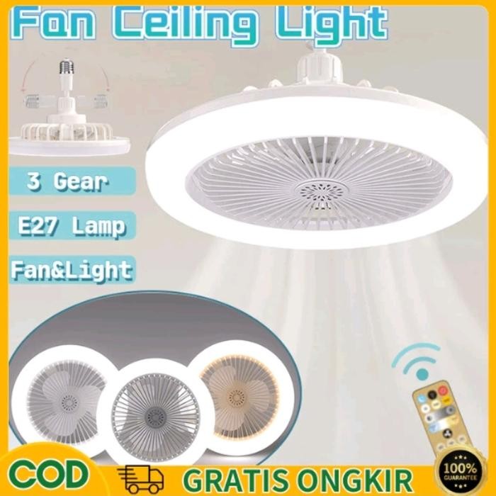 Sale Terbatas Lampu Led Kipas Angin Remote Control Bohlam Led Plafon Lampu Listrik Gantung Remot