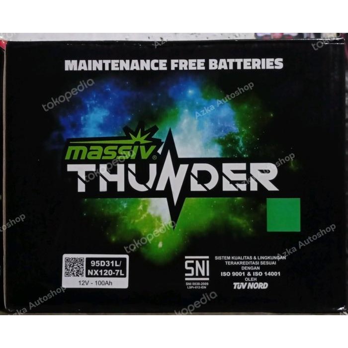 Aki Massiv Thunder 95D31L / Nx120-7L
