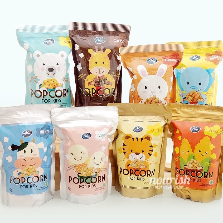 

aina Abe Food, Popcorn Anak 80 Gr Organik Halal