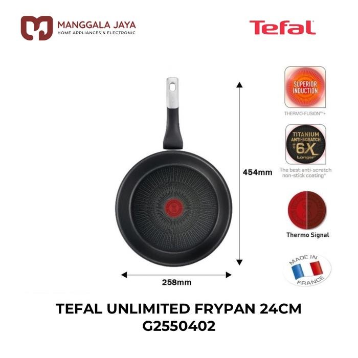 Tefal Unlimited Frypan 24 cm - Made in France